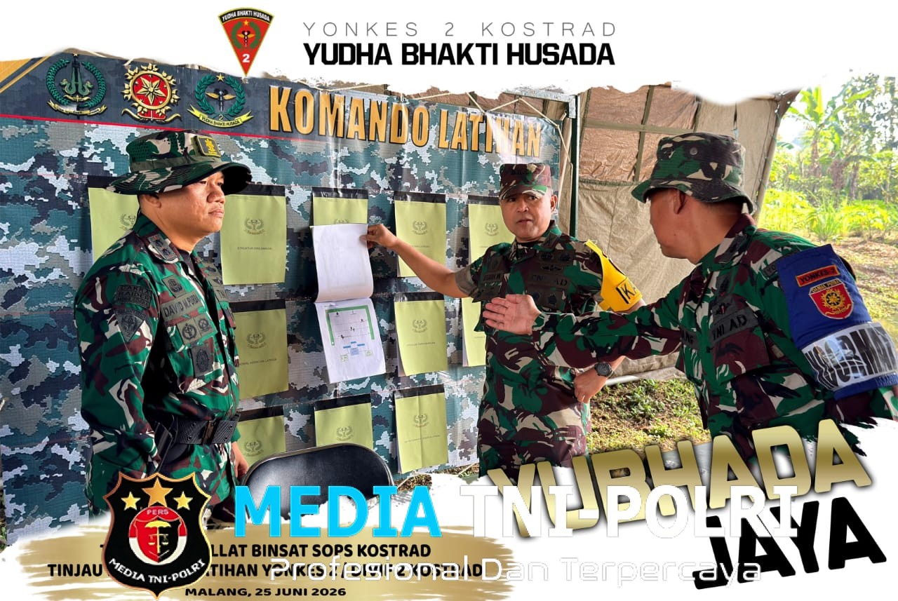 Tim Aswasdallat Binsat Sops Kostrad Tinjau Program Latihan Yonkes 2 / Divif 2 Kostrad