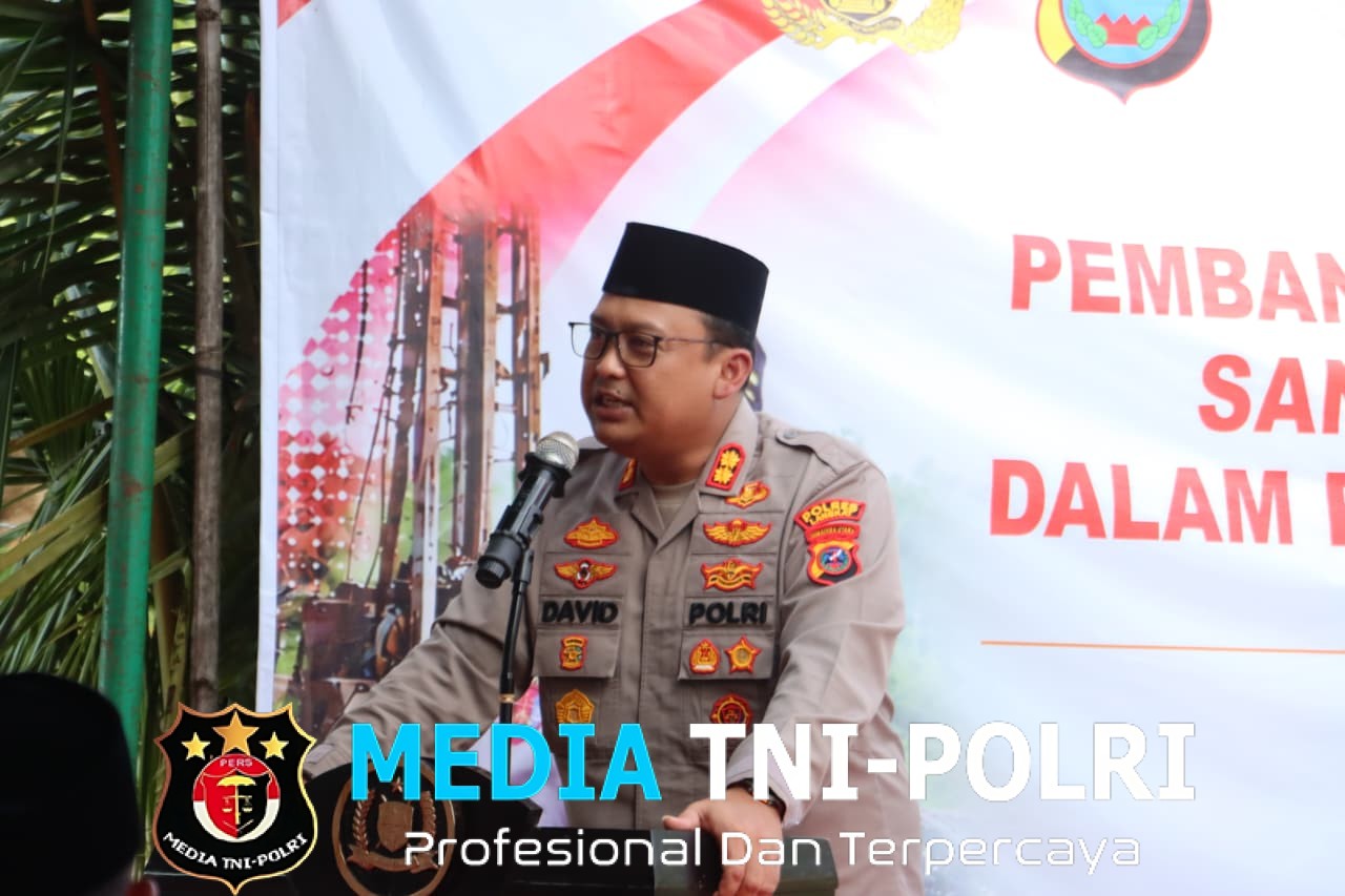 Hari Bhayangkara ke-80, Polres langkat Bangun Sumur Bor untuk Warga Padang Tualang