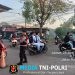 Jaga Jakarta Jaga Bekasi, Polsek Tambelang Hadir Mengatur Arus Pagi di Pertigaan Pasar Tambelang