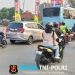 Jaga Jakarta Jaga Bekasi, Polsek Serang Baru Atur Mobilitas Pagi di Jalur Delta Silicon 8