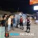 Jaga Jakarta Jaga Bekasi, Patroli Biru Polsek Muara Gembong Sambangi Pertokoan dan Pemuda