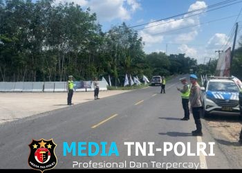 Jajaran Polres Mesuji Bersama Polda Lampung Sukses dan Lancar Laksanakan Pengamanan Kunjungan Presiden Republik Indonesia ke‑7 di Wilayah Kabupaten Mesuji