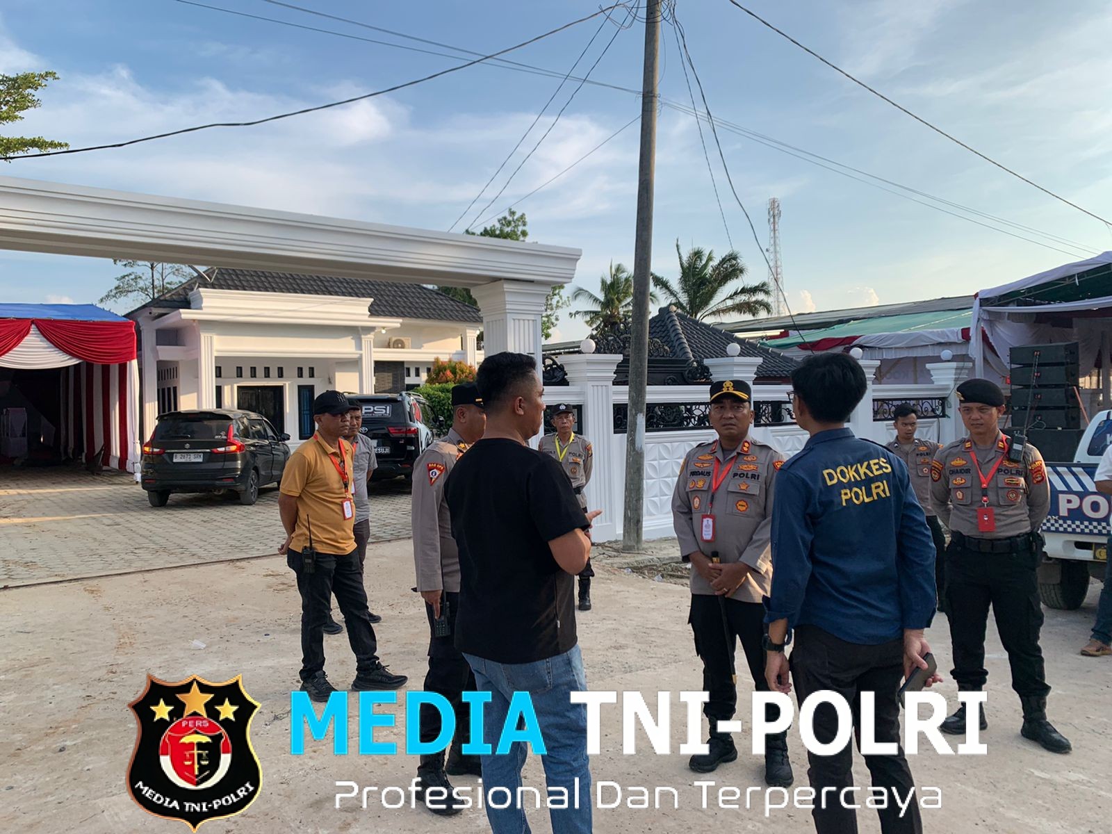 Menjelang Kunjungan Presiden RI ke-7 Joko Widodo ke Kabupaten Mesuji, Kapolres Mesuji Lakukan Pengecekan Menyeluruh Titik Pengamanan