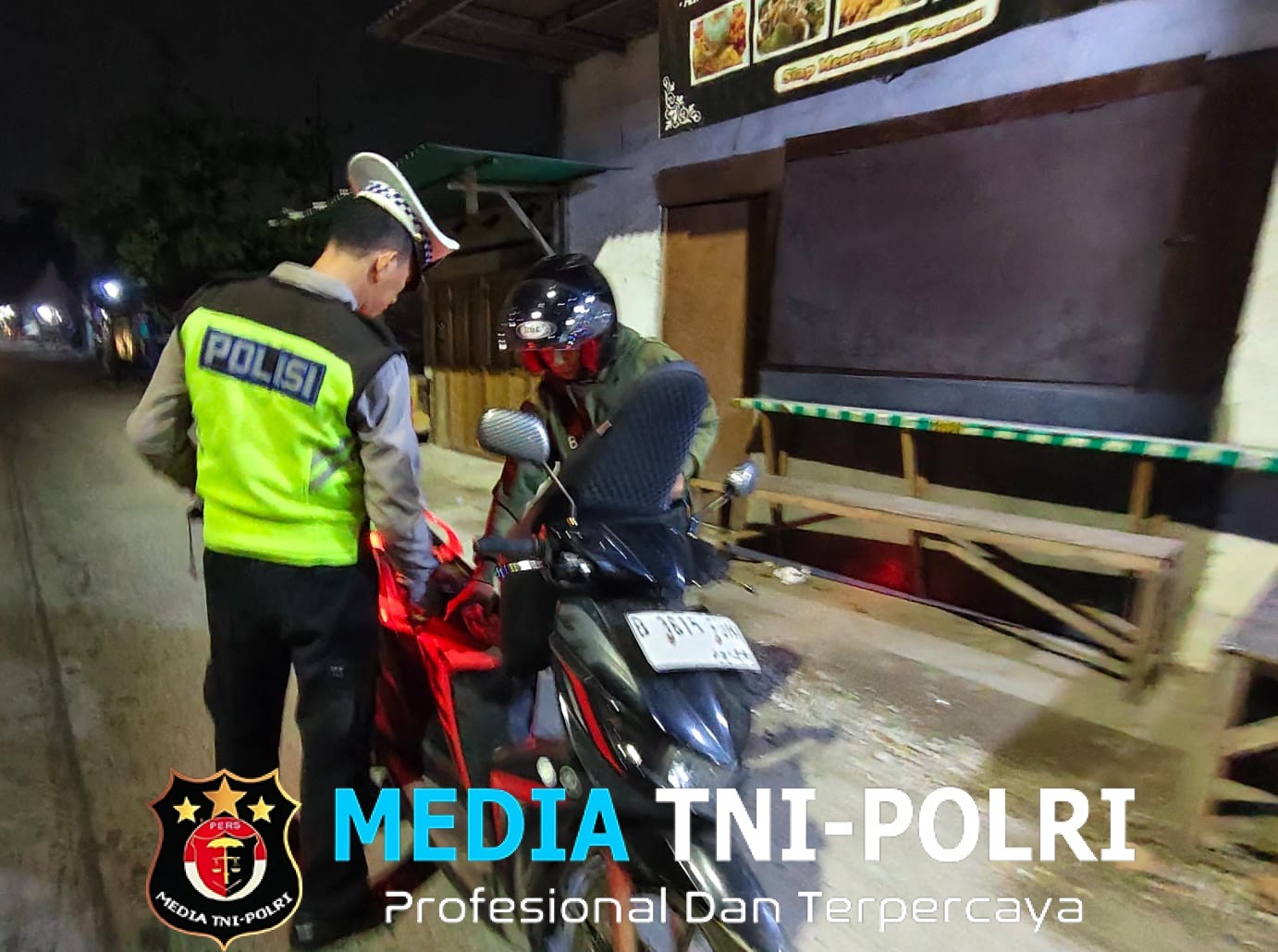 Jaga Jakarta Jaga Bekasi, Patroli Polsek Cikarang Timur Amankan Motor Tanpa Dokumen Sah