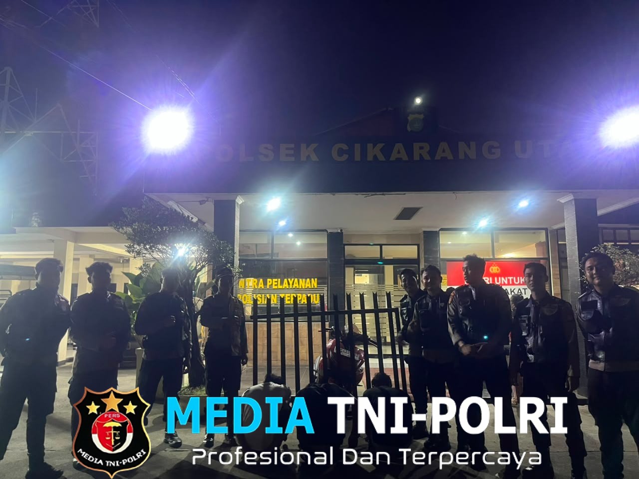 Jaga Jakarta Jaga Bekasi, Patroli Perintis Presisi Polres Metro Bekasi Amankan Tiga Remaja Diduga Curi Pagar Besi