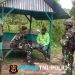 Perkuat Hubungan Dengan Masyarakat Sekitar Penugasan, Satgas Pamtas Yonif 645/GTY Laksanakan Anjangsana