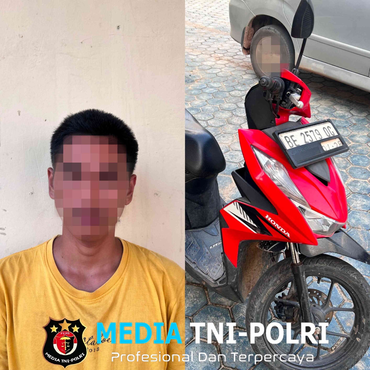 Unit Reskrim Polsek Gunung Agung Berhasil Amankan Tersangka Penipuan dan Atau Penggelapan