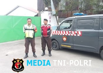 Polsek Kedungwaringin Sambangi Security PT Wanbolung Antisipasi 3C dan Tawuran