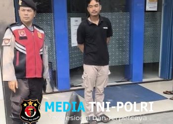 Polsek Cabangbungin Patroli Dialogis di Bank BRI Setiajaya