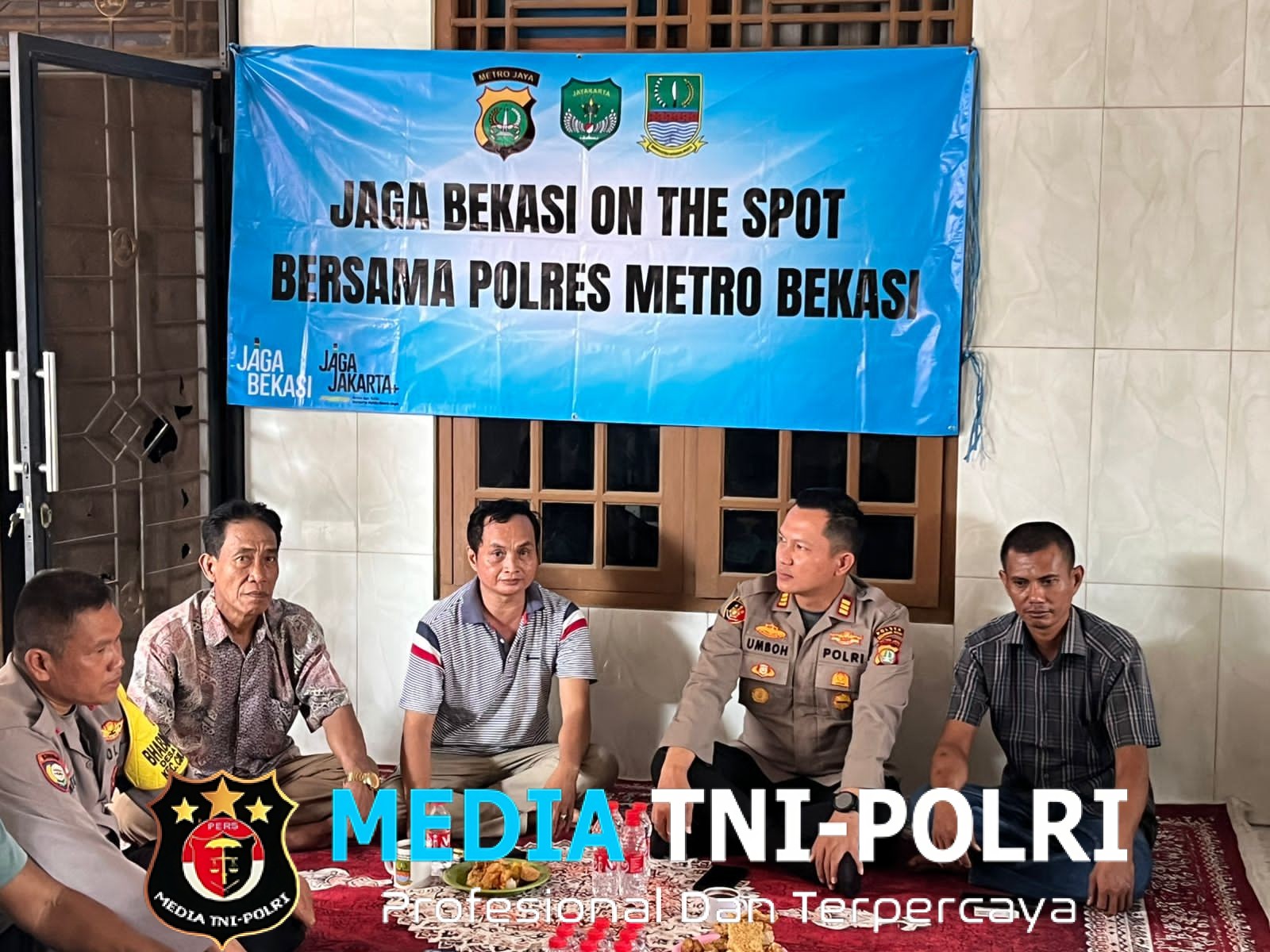 Jaga Bekasi On The Spot, Kapolsek Cikarang Pusat Serap Aspirasi Warga dan Perkuat Sinergi Kamtibmas di Desa Sukamahi