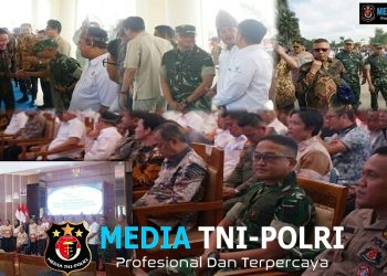 Dukung Tata Kelola Desa Bersih, Dandim 0402/OKI-OI Hadiri Program JAGA DESA dan Pengukuhan ABPEDNAS se-Sumsel