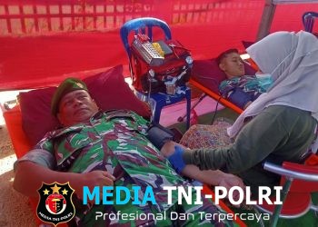 Setetes Darah, Sejuta Harapan; Prajurit Kodim 1707/ Merauke Hadir untuk Kemanusiaan