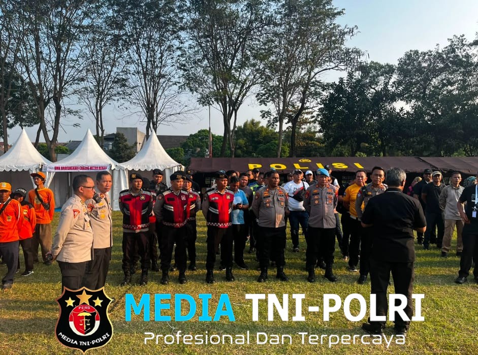 Jaga Jakarta Jaga Bekasi, Karoada B/J Slog Polri Cek Kesiapan Pasar Rakyat HUT Bhayangkara ke-80