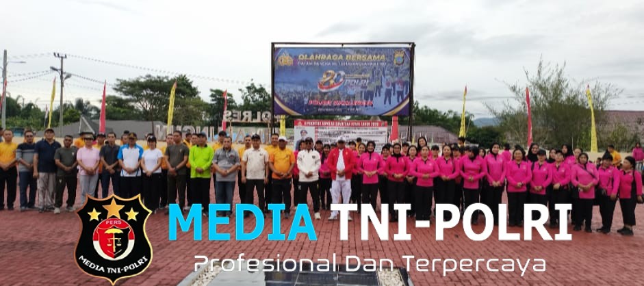 Polres Simalungun Gelar Olahraga Bersama dan Lucky Draw, Bupati: Momentum Perkuat Sinergi Sambut HUT Bhayangkara ke-80