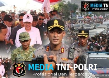 Antusiasme Warga Membludak, Polres Pringsewu Sukses Kawal Kunjungan Jokowi Tetap Kondusif