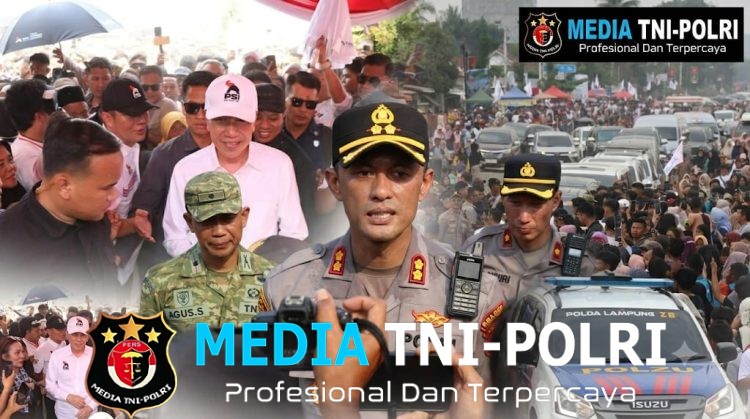 Antusiasme Warga Membludak, Polres Pringsewu Sukses Kawal Kunjungan Jokowi Tetap Kondusif