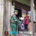 Satgas Pamtas Kewilayahan RI – PNG Yonif 645/Gardatama Yudha Pos Benawa Laksanakan Kegiatan Teritorial Komsos dan Pelayanan kesehatan Masyarakat di sekitar Wilayah Pos Benawa