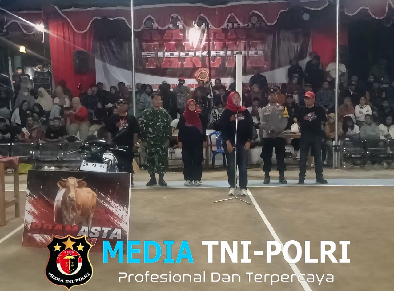 Grand Final Bramasta 1 Cup 2026 Berlangsung Meriah, Ribuan Penonton Padati Lapangan Voli Kerjo Lor, Polres Wonogiri Pastikan Kegiatan Aman dan Kondusif