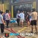 Polsek Wonosobo dan Inafis Polres Tanggamus Identifikasi Kebakaran Toko Diamond Berkah
