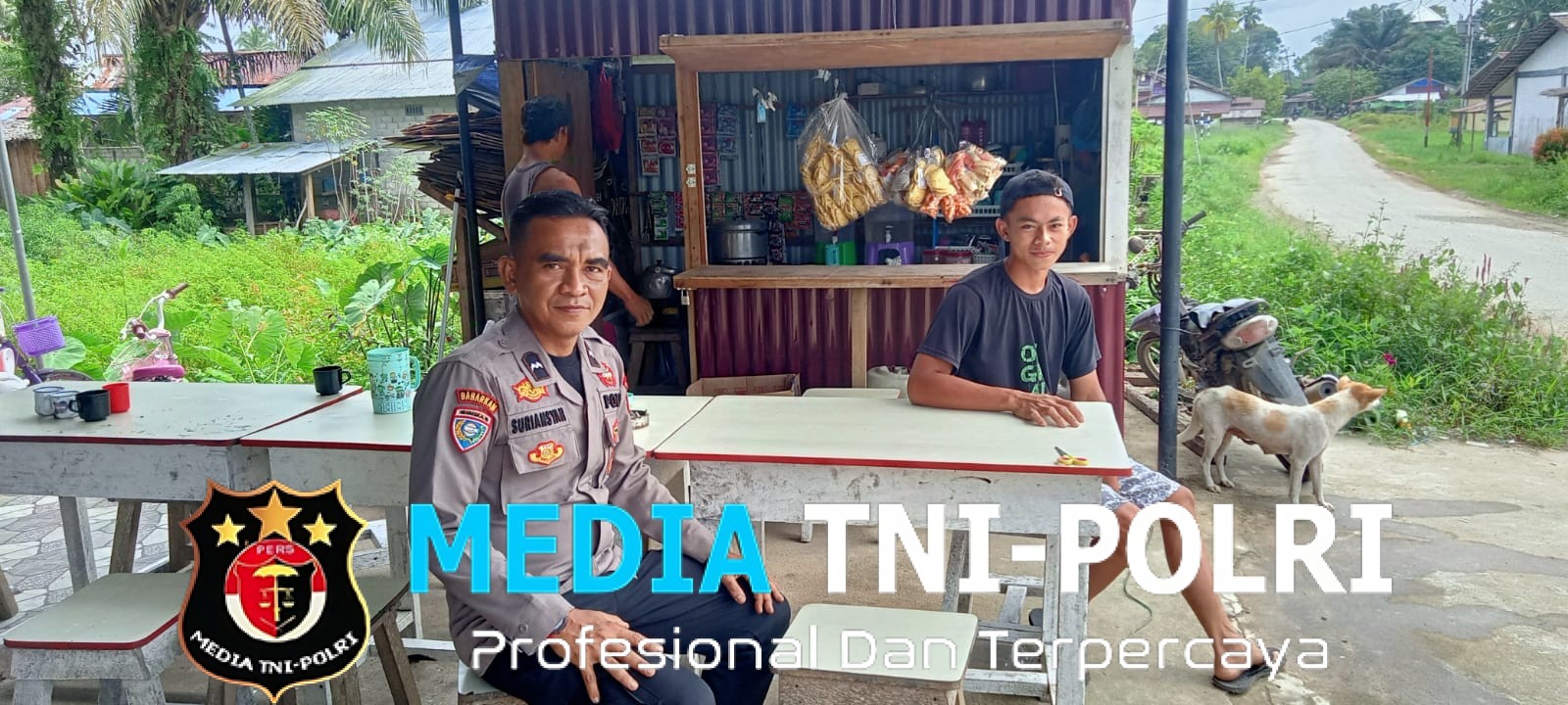 Hangat dan Akrab! Aipda Suriansyah Sambangi Warga Sambil Sampaikan Himbauan Kamtibmas