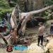 Warga Tanah Jawa Hanyut Di Sungai Bah Tongguran, Kapolsek Banuara Manurung Turun Langsung Pimpin Pencarian