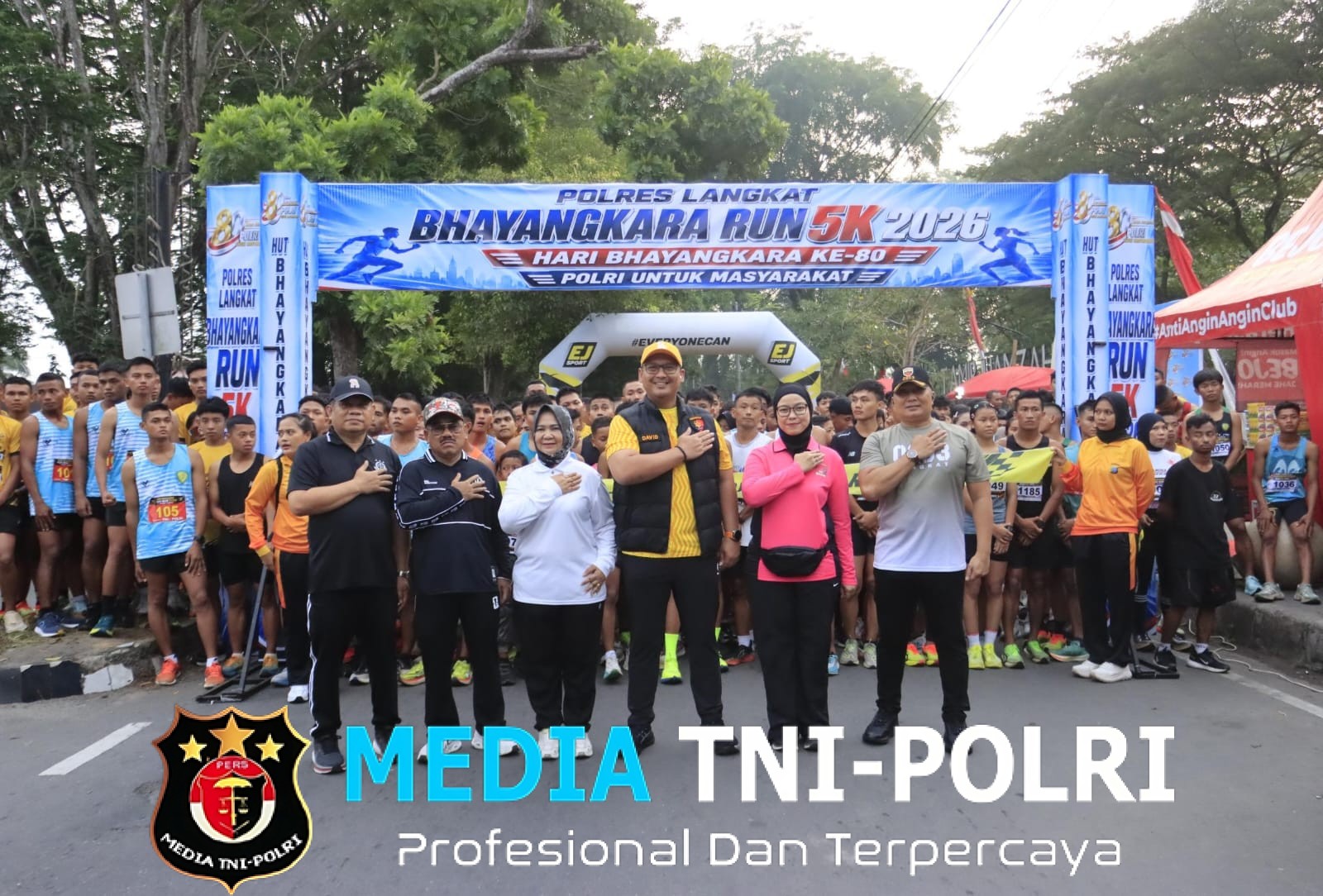 Bhayangkara Sport Day Fun Run 5K, Polres Langkat
