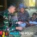 Yonif 645/Gty Gerakkan Binter Anjangsana, Satgas Yonif 645/Gty Berikan Pelayanan Kesehatan bagi Warga Distrik Eragayam