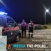 Jaga Jakarta Jaga Bekasi, Patroli Biru Polsek Muaragembong Pantau Jembatan Penghubung Pantai Mekar–Pantai Bakti