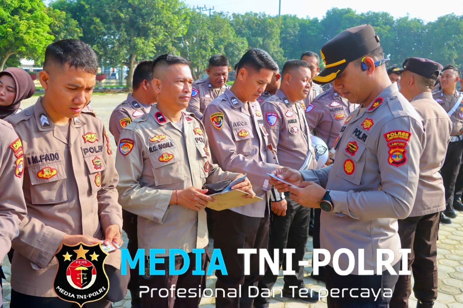Bid Propam Polda Lampung Gelar Sidak di Polres Lampung Tengah, Ingatkan Personel Jauhi Narkoba, Judi, dan Pinjol