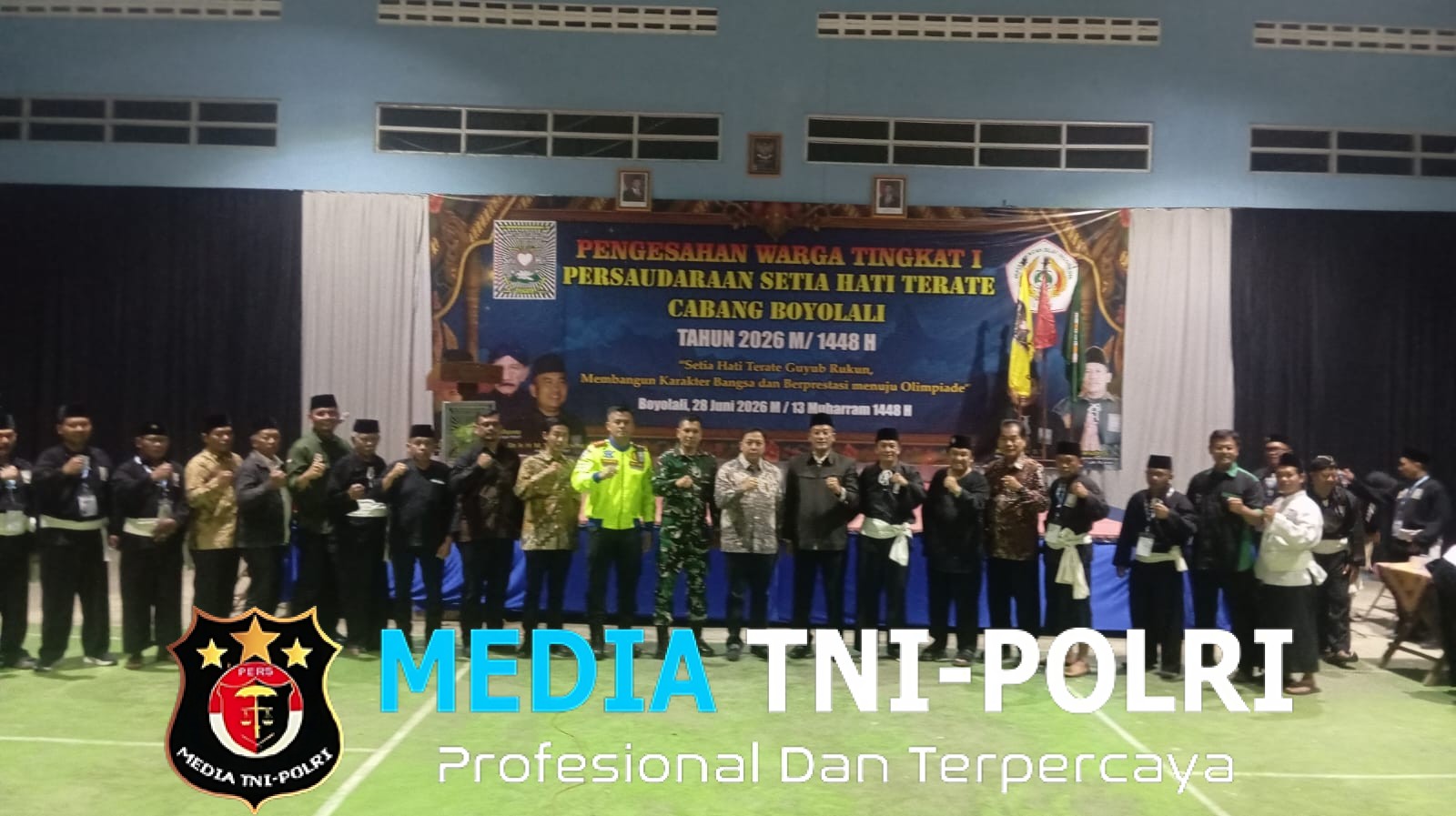 Dandim dan Kapolres Boyolali Pimpin Patroli Pengesahan Warga Baru PSHT, Wujudkan Boyolali Aman dan Damai