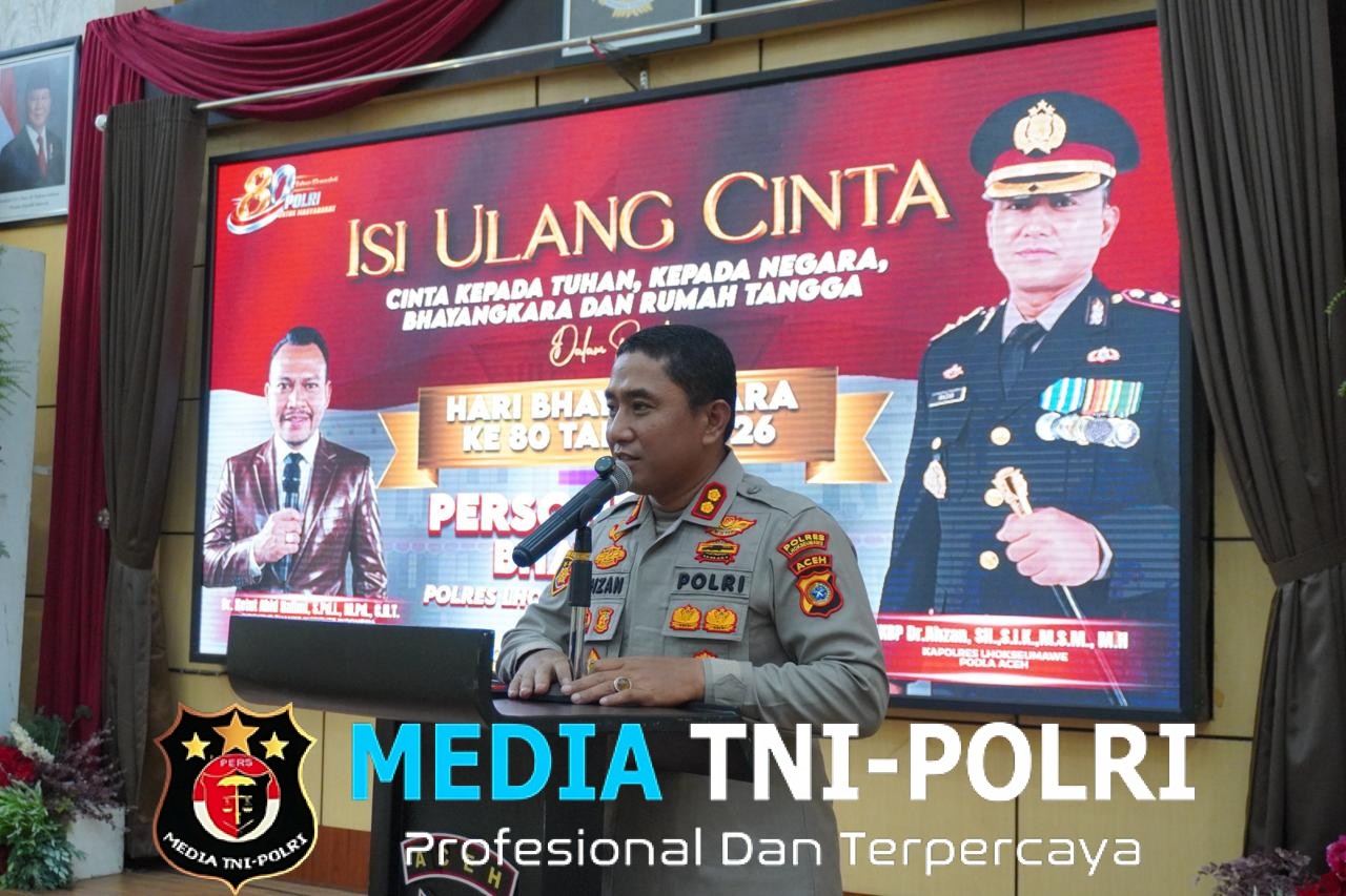 Jelang Puncak HUT Bhayangkara, Polres Lhokseumawe Gelar “Isi Ulang Cinta”