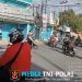 Jaga Jakarta Jaga Bekasi, Polsek Babelan Atur Arus Pagi di Pertigaan Jembatan Kebalen
