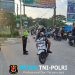 Jaga Jakarta Jaga Bekasi, Polsek Babelan Lancarkan Arus Pagi di Perempatan Warung Gabus Pucung