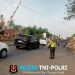 Jaga Jakarta Jaga Bekasi, Unit Lantas Polsek Cikarang Timur Atur Arus di Perlintasan KA Kojengkang