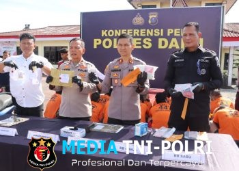 Polres Dairi Ringkus 38 Tersangka dari 29 Kasus Narkoba Periode April – Juni 2026, Kapolres  Mari Kita Sinergi Berantas Narkoba