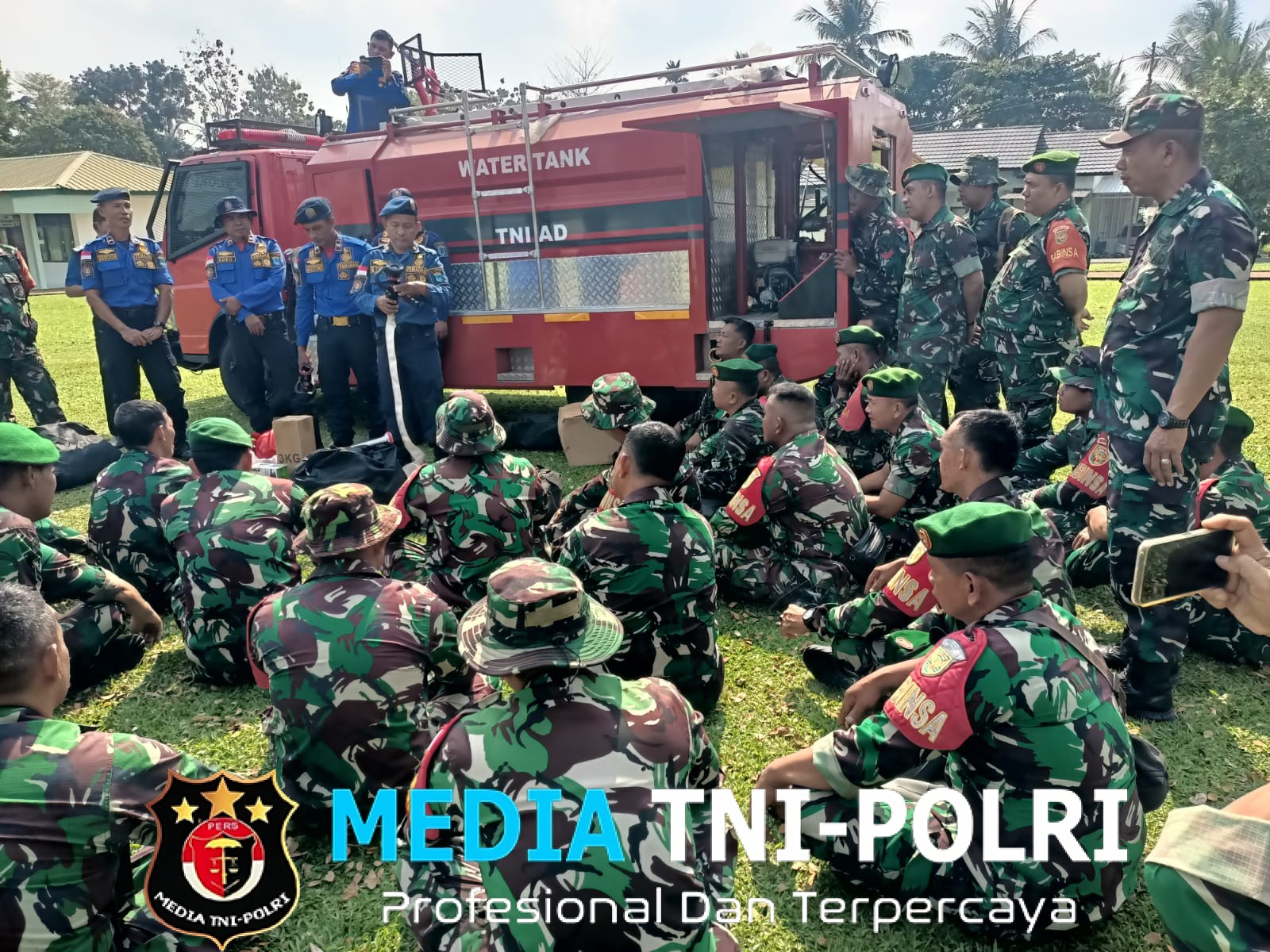 Kodim 0402/OKI Gelar Pelatihan Damkar dan Pencegahan Karhutla, Tingkatkan Kesiapsiagaan Personel
