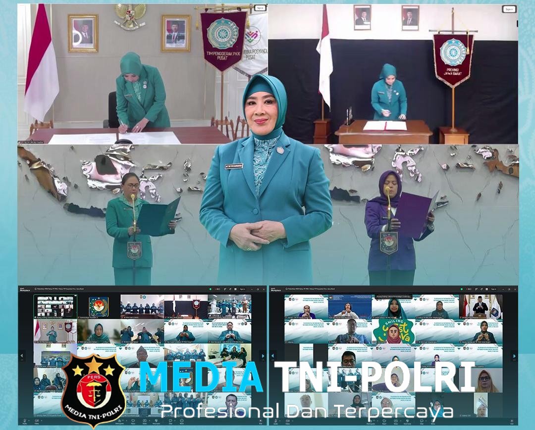 Ketum TP PKK Lantik Ketua TP PKK dan Ketua Tim Pembina Posyandu Jawa Barat, Tekankan Penguatan Kelembagaan