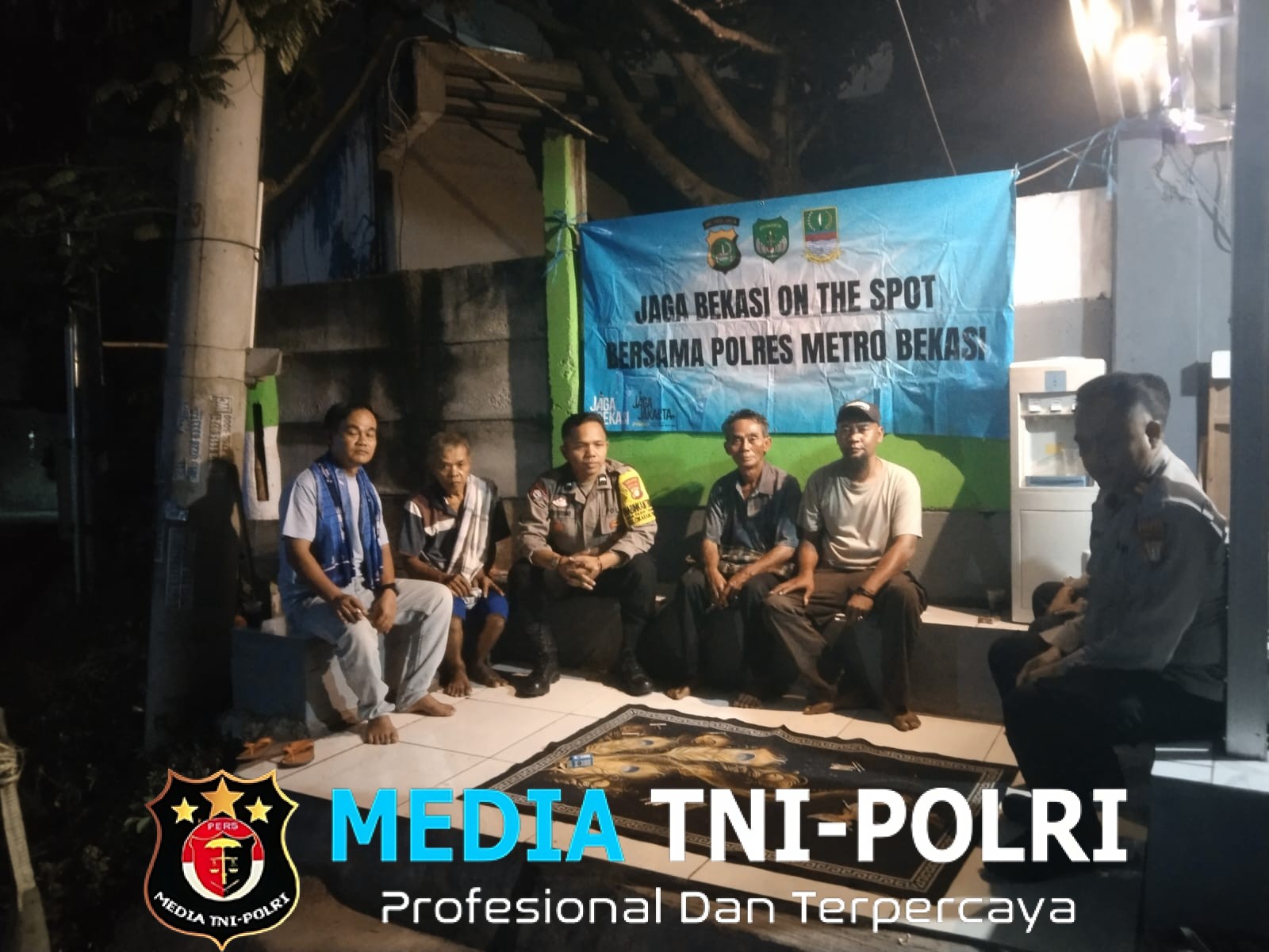 Jaga Bekasi On The Spot, Polsek Cikarang Pusat Ajak Warga Cicau Perkuat Kewaspadaan Lingkungan