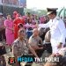 Momen Hari Bhayangkara, 42 Personel Polres Pringsewu Naik Pangkat, Keluarga Ikut Sematkan Tanda Pangkat