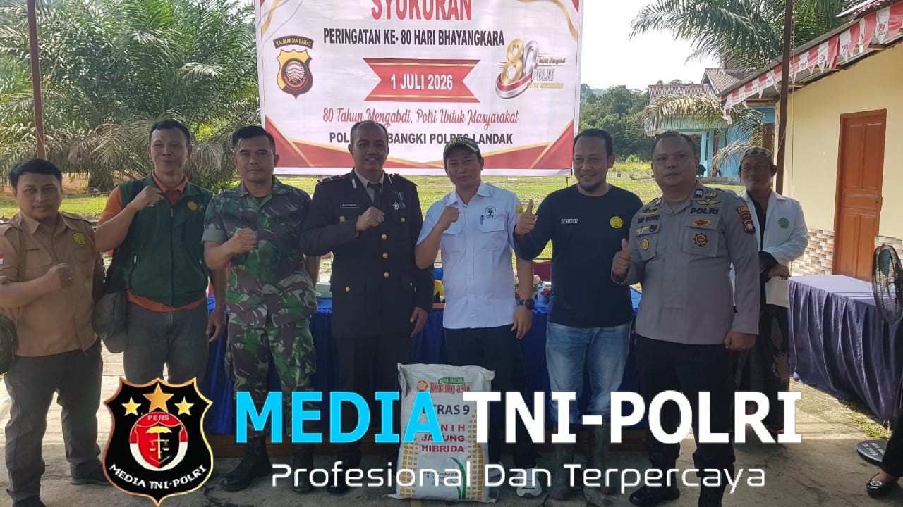 Sinergi Polri dan PT. CNP PT. TAA Perkuat Ketahanan Pangan, Polsek Sebangki Terima Bantuan Bibit Jagung Hibrida