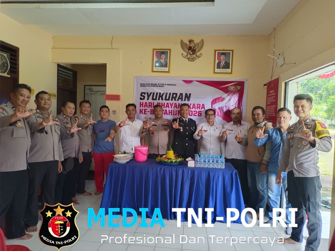 Merajut Kebersamaan di Hari Bhayangkara ke-80, Polsek Kuala Behe Siap Tingkatkan Pelayanan untuk Masyarakat