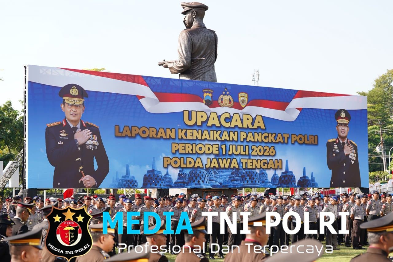 2.595 Personel Polda Jateng Naik Pangkat, Jadi Momentum Penguatan Profesionalisme dan Pengabdian kepada Masyarakat