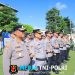 Kapolres Lampung Utara Hadiri Upacara Penyambutan Tanda Kehormatan Nugraha Sakanti di Polda Lampung