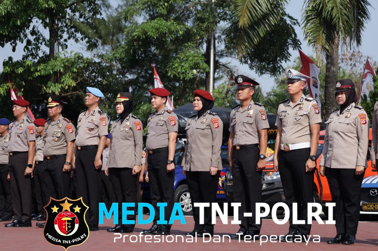 Kapolda Banten Pimpin Upacara Kenaikan Pangkat Personel Periode 1 Juli 2026