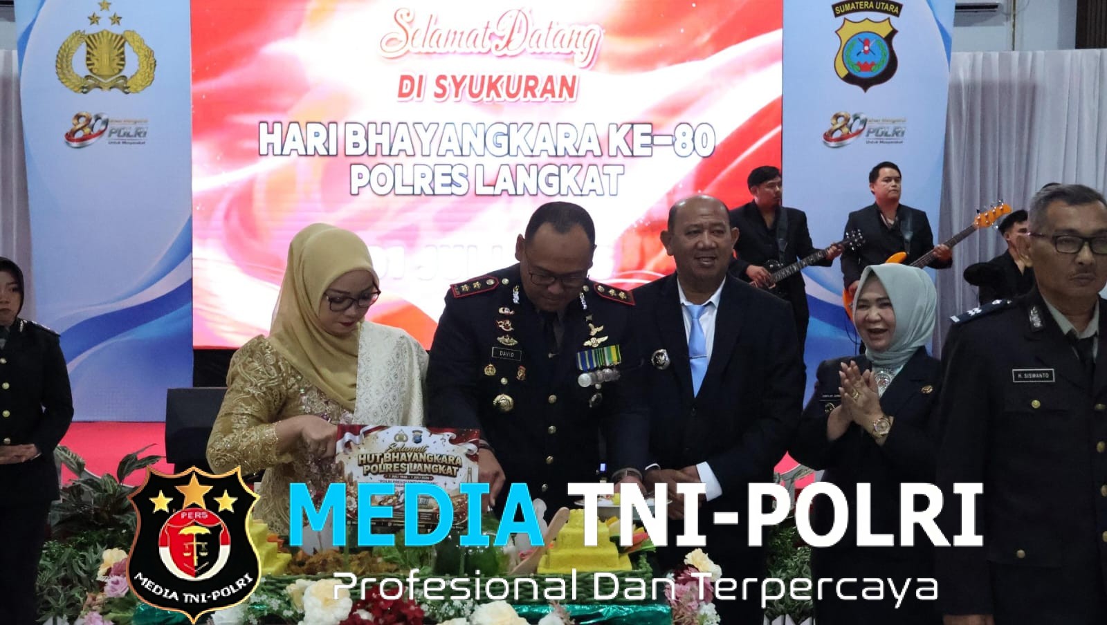 Tasyukuran Hari Bhayangkara Ke-80, Kapolres Langkat Tegaskan Komitmen Polri Hadir untuk Masyarakat
