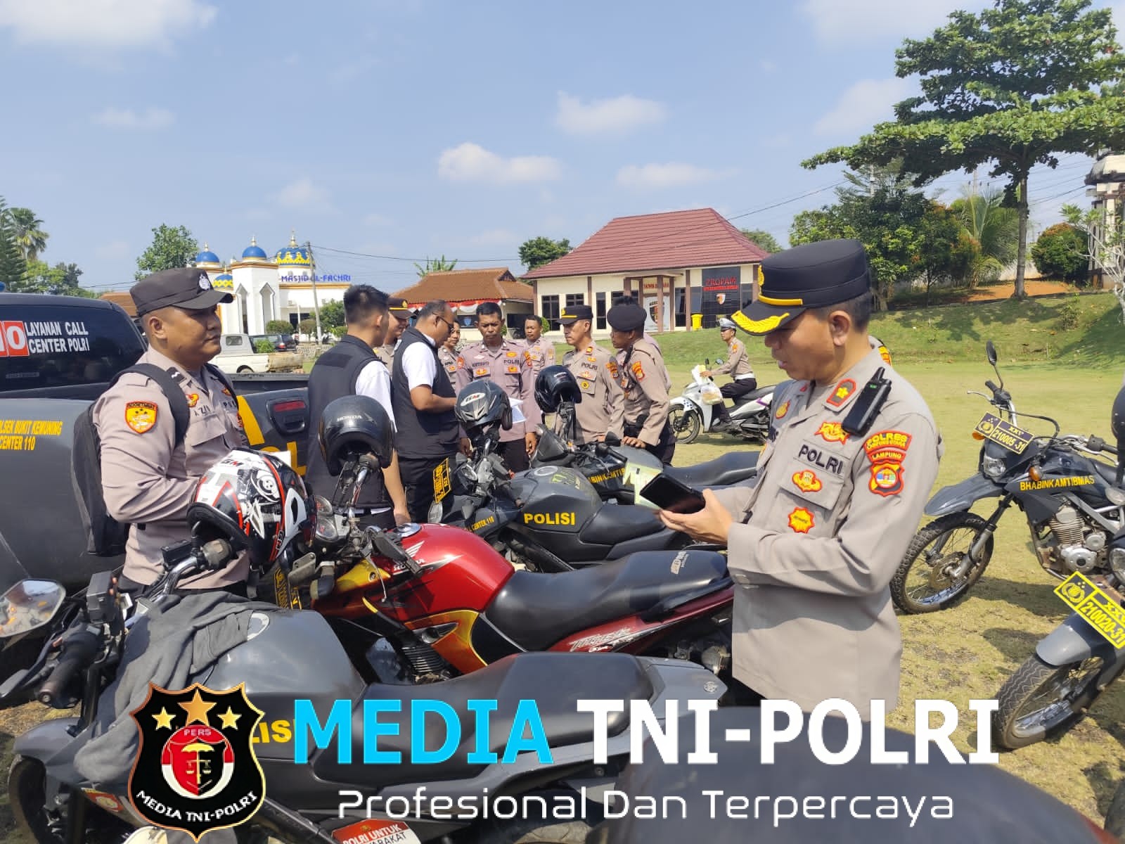 Tim Verifikasi Itwasda Polda Lampung Lakukan Pengecekan Fisik di Polres Lampung Utara Jelang Sertijab Kapolres