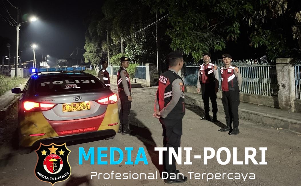 Antisipasi Gangguan Kamtibmas Malam Minggu, Polres Lampung Utara Tingkatkan Patroli Rutin