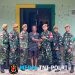 Satgas Pamtas RI-MALAYSIA Yonarmed 19/Bogani Terima Penyerahan Senjata Api Dari Warga Perbatasan di Kabupaten Sambas