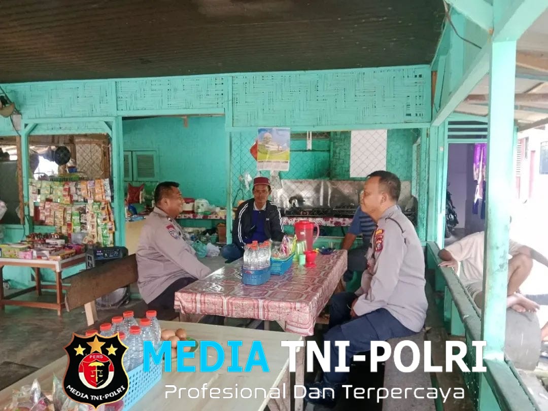 Polisi Sahabat Masyarakat, Sat Binmas Polres Langkat Gencarkan Himbauan Kamtibmas dan Layanan 110