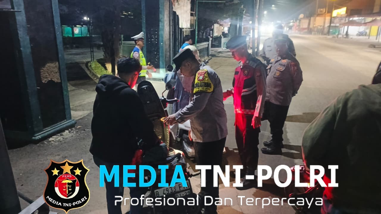 Jaga Jakarta Jaga Bekasi, Polsek Babelan Gelar Operasi Kejahatan Jalanan Antisipasi Guantibmas